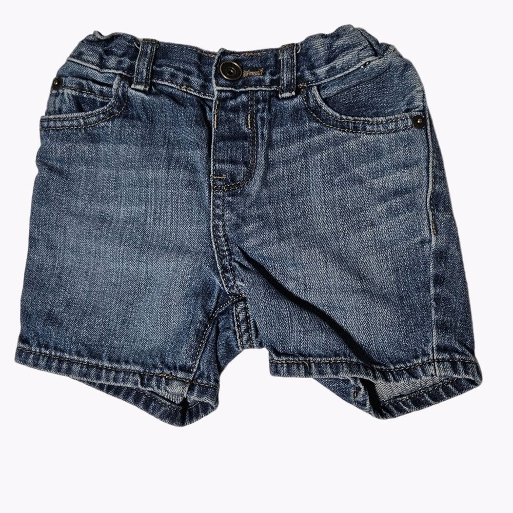 Childrens Place Jean Shorts Size 12 to 18 Months Baby Toddler Adjustable Waist